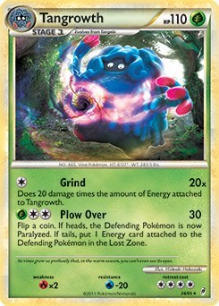 Tangrowth #34 Deck Exclusives