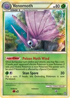 Venomoth #11 Deck Exclusives
