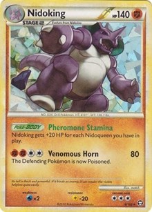 Nidoking #6 Deck Exclusives