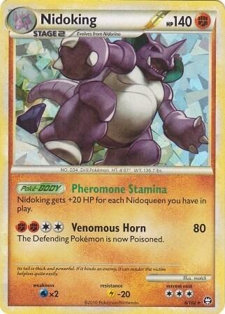 Nidoking #6 Deck Exclusives