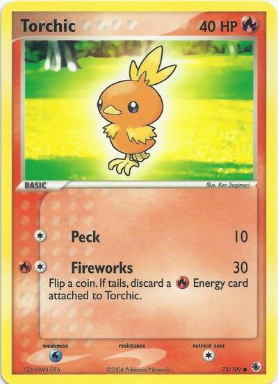 Torchic #73 EX Battle Stadium