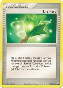 Life Herb #93 EX Battle Stadium