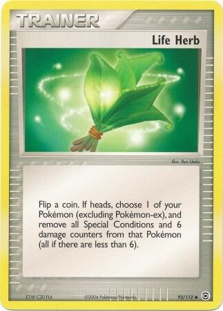 Life Herb #93 EX Battle Stadium