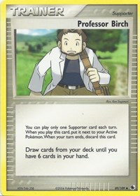Professor Birch #89 EX Battle Stadium