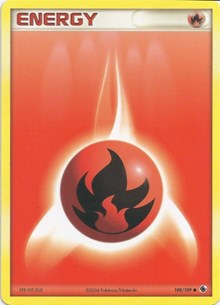 Fire Energy #108 EX Battle Stadium