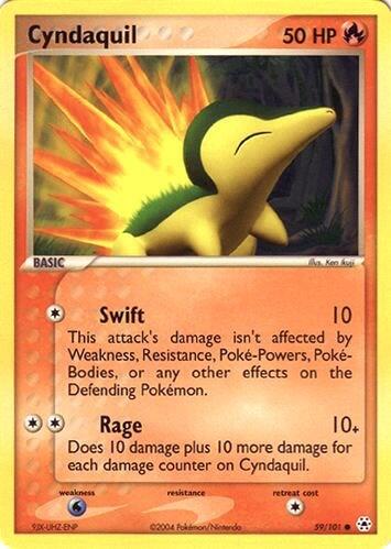Cyndaquil #59 EX Battle Stadium