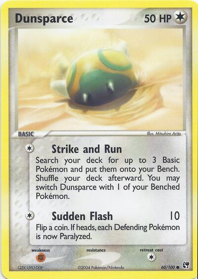 Dunsparce #60 EX Battle Stadium