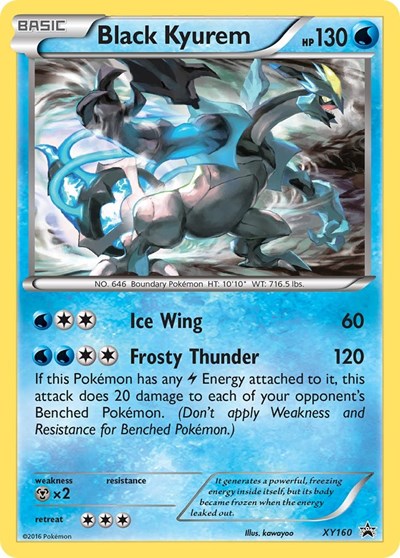 Black Kyurem #XY160 XY Promos
