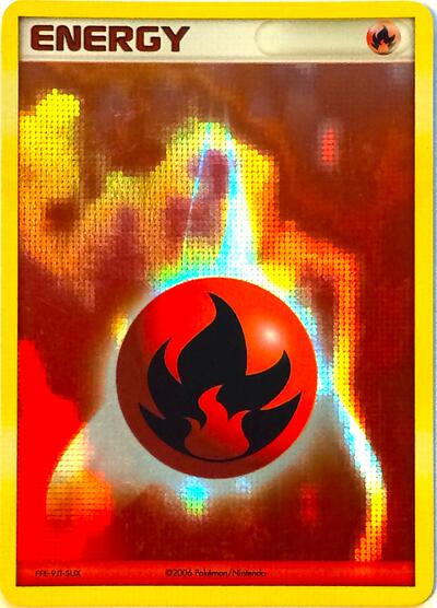 Fire Energy #promo League & Championship Cards