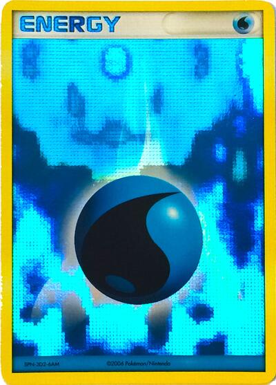 Water Energy #promo League & Championship Cards