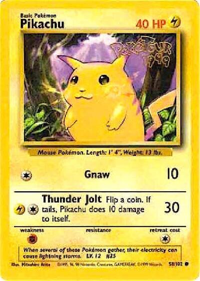 Pikachu #58 Miscellaneous Cards & Products