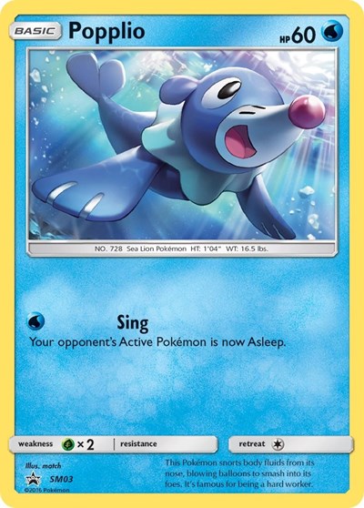 Popplio #SM03 SM Promos