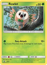 Rowlet #SM01 SM Promos
