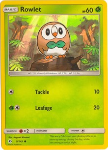 Rowlet #9 Miscellaneous Cards & Products
