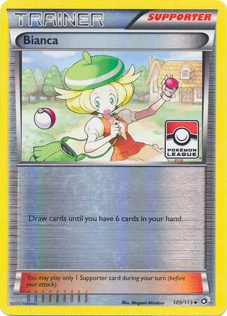 Bianca #109 League & Championship Cards