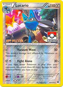 Lucario (Pokemon League) [3rd Place] #63 League & Championship Cards