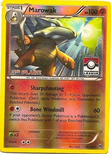 Marowak (Pokemon League) [3rd Place] #78 League & Championship Cards