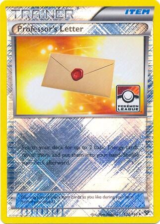 Professor's Letter #123 League & Championship Cards
