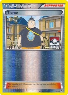 Tierno #39 League & Championship Cards