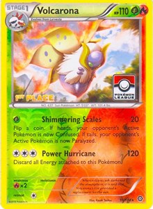 Volcarona (Pokemon League) [1st Place] #15 League & Championship Cards