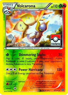 Volcarona (Pokemon League) [4th Place] #15 League & Championship Cards