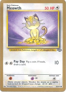 Meowth #56 Miscellaneous Cards & Products