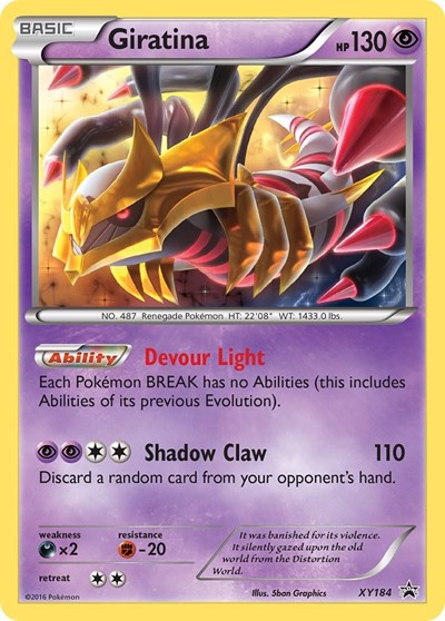 Giratina #XY184 XY Promos