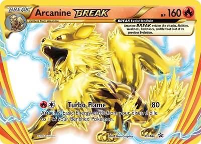 Arcanine BREAK #XY180 XY Promos