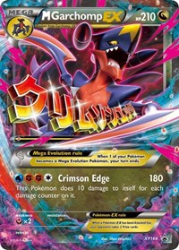 M Garchomp EX #XY168 XY Promos