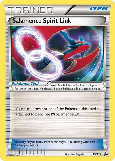 Salamence Spirit Link XY Promos #XY172