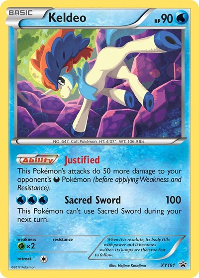 Keldeo XY Promos #XY191