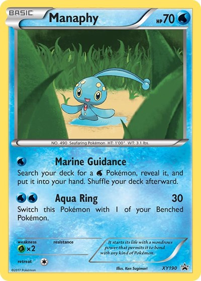Manaphy XY Promos #XY190