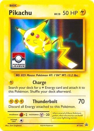 Pikachu - XY202 #XY202 League & Championship Cards