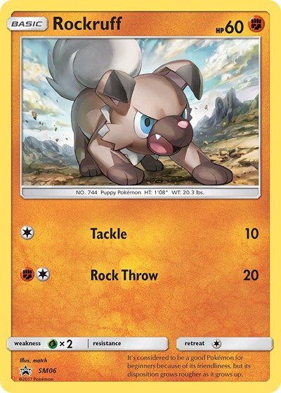 Rockruff SM Promos #SM06