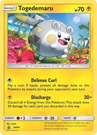 Togedemaru #SM09 SM Promos