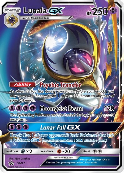 Lunala GX #SM17 SM Promos