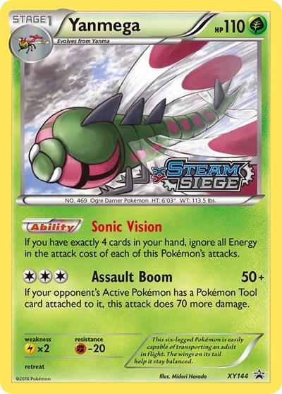 Yanmega #XY144 XY Promos