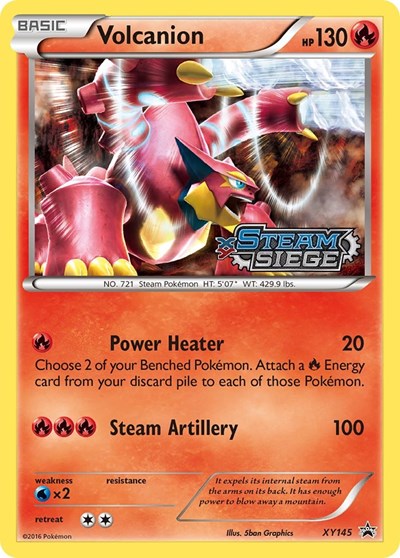 Volcanion #XY145 XY Promos