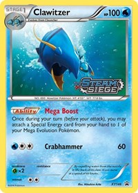 Clawitzer #XY146 XY Promos