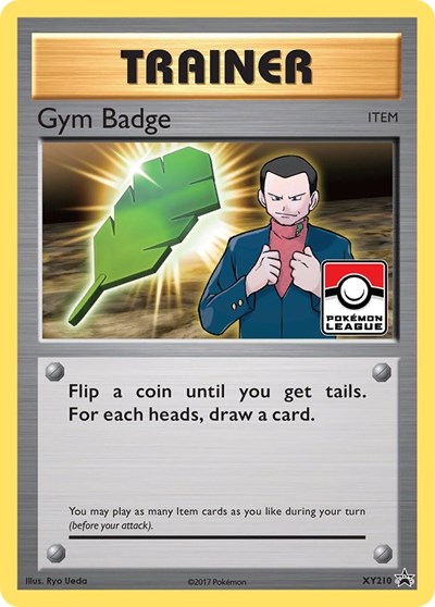 Gym Badge #XY210 XY Promos