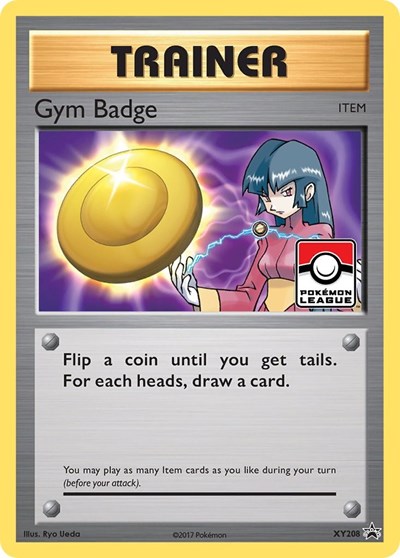 Gym Badge #XY208 XY Promos