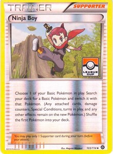 Ninja Boy #103 League & Championship Cards