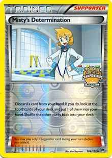 Misty's Determination #104 League & Championship Cards