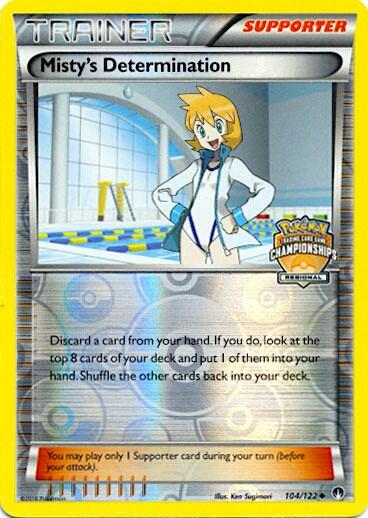 Misty's Determination #104 League & Championship Cards