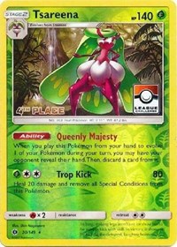 Tsareena (League Challenge) [4th Place] #20 League & Championship Cards