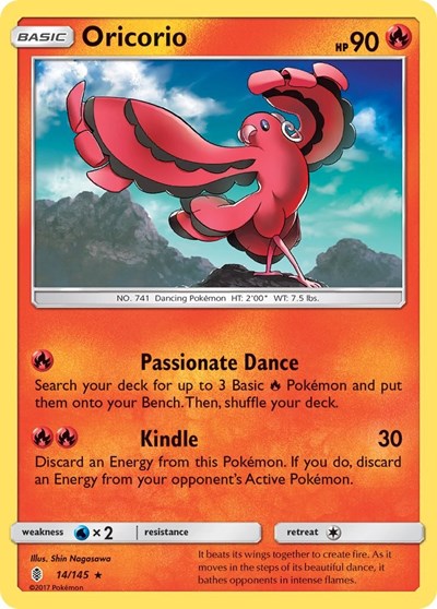 Oricorio #14 SM - Guardians Rising