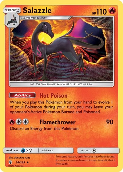 Salazzle #16 SM - Guardians Rising