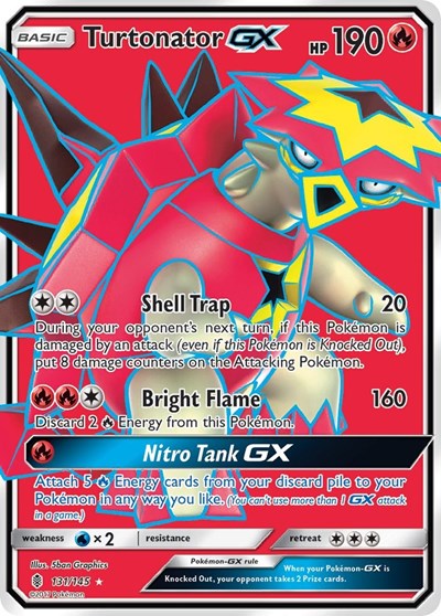 Turtonator GX #131 SM - Guardians Rising