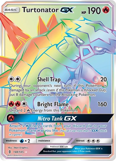Turtonator GX #148 SM - Guardians Rising