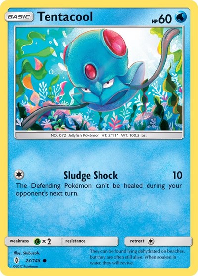 Tentacool #23 SM - Guardians Rising